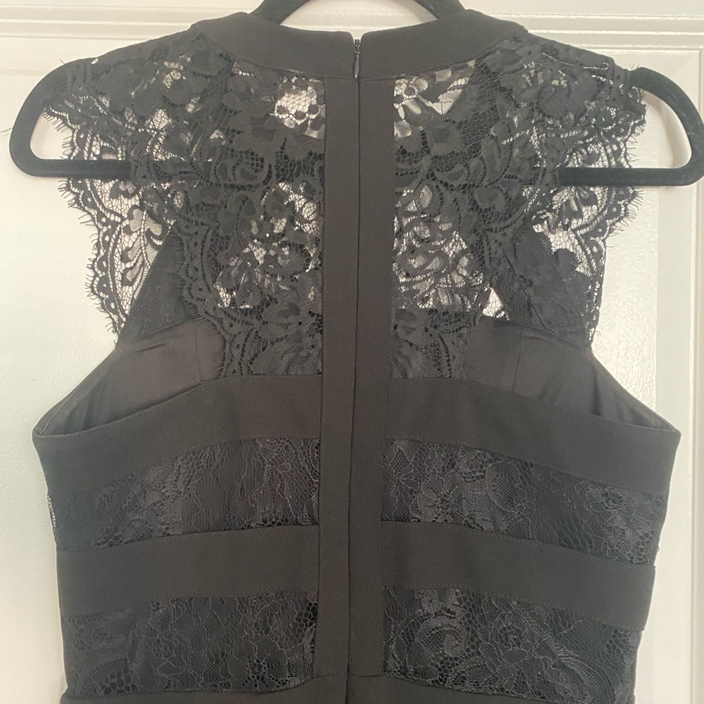 EXPRESS Women’s Black Lace Dress Size 8 - Picture 6 of 6